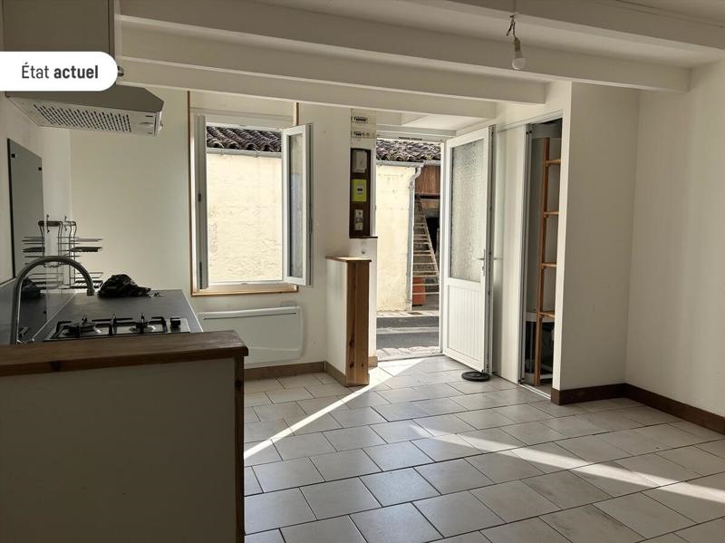 Vente Maison JARNAC - 3 pièces -44 m² - (16200)