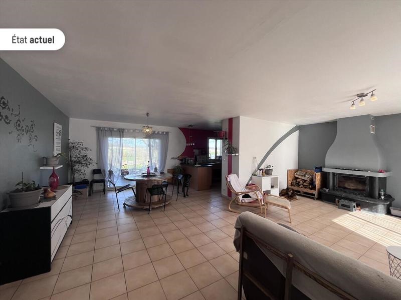 Vente Maison COTEAUX DU BLANZACAIS - 5 pièces -124 m² - (16250)