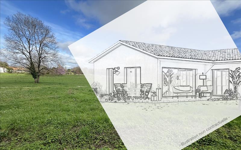 Vente Terrain MINZAC - -1822 m² - (24610)
