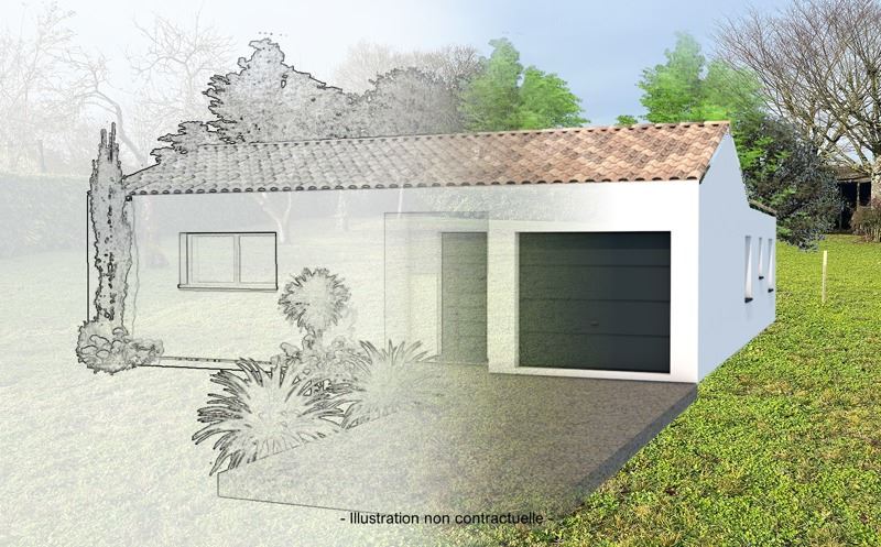 Vente Terrain ST SAUVEUR D AUNIS - -422 m² - (17540)