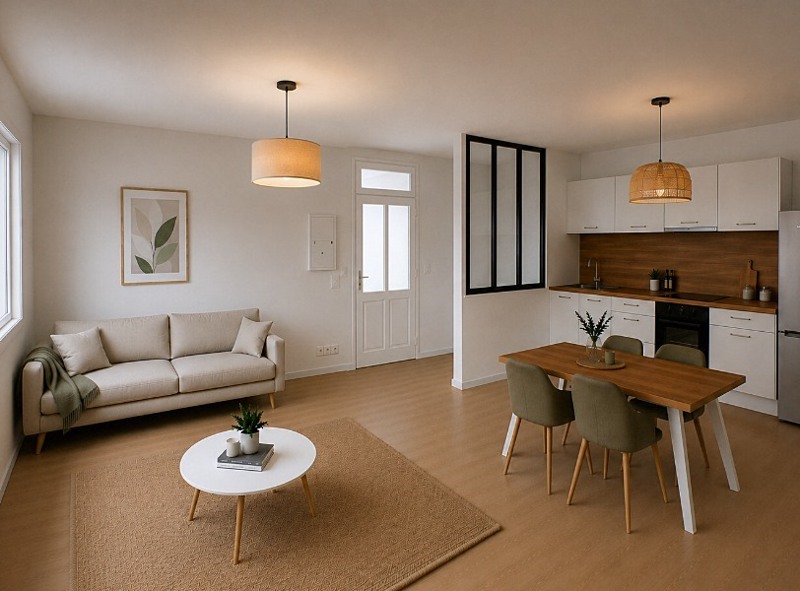 Vente Appartement COUERON 44220 3 pièces - 60,12 m²