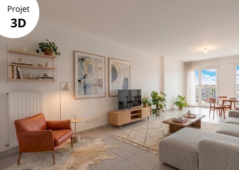 Vente Appartement ST HERBLAIN - 3 pièces -64 m² - (44800)