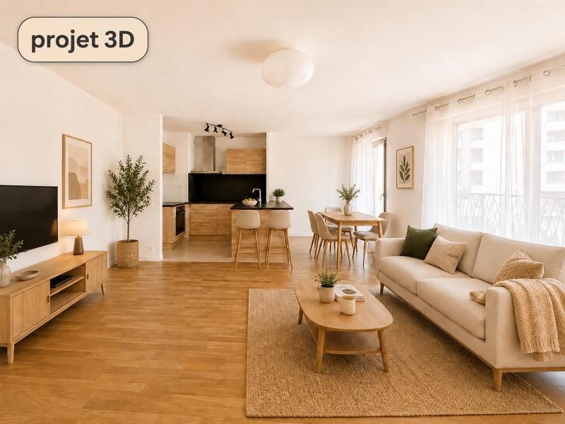Vente Appartement ST CYR L ECOLE - 3 pièces -65,6 m² - (78210)