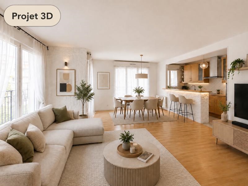 Appartement 4 pièces 76 m² · à Saint-Cyr-l'École · 76 m² · 390 000 €