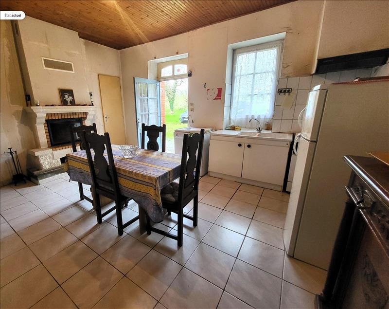 Vente Maison AUBIGNY LES CLOUZEAUX - 4 pièces -97,6 m² - (85430)