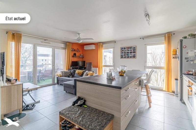 Vente Appartement VILLENAVE D ORNON - 3 pièces -65 m² - (33140)