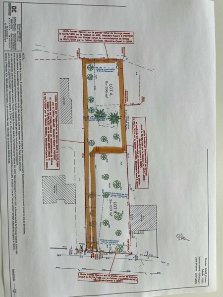 Vente Terrain VAUREAL - -596 m² - (95490)