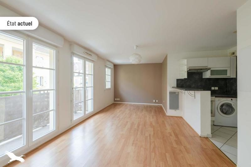 Vente Appartement VAUREAL - 2 pièces -37,7 m² - (95490)