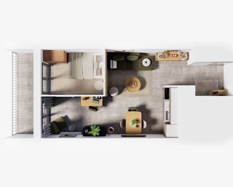 Vente Appartement BORDEAUX - 1 pièce -39 m² - (33100)
