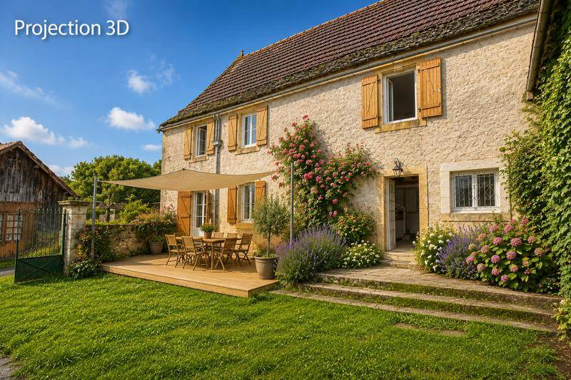 Vente Maison LA CHAPELLE AUBAREIL 24290 5 pièces - 131 m²