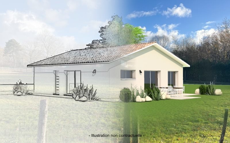 Vente Terrain LOUCHATS - -1500 m² - (33125)