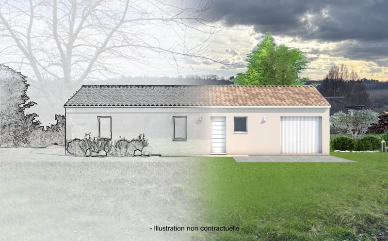 Vente Terrain ST MICHEL DE LAPUJADE - -1600 m² - (33190)