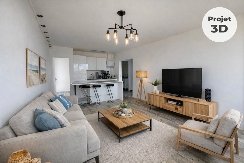 Vente Appartement BISCARROSSE - 3 pièces -55 m² - (40600)